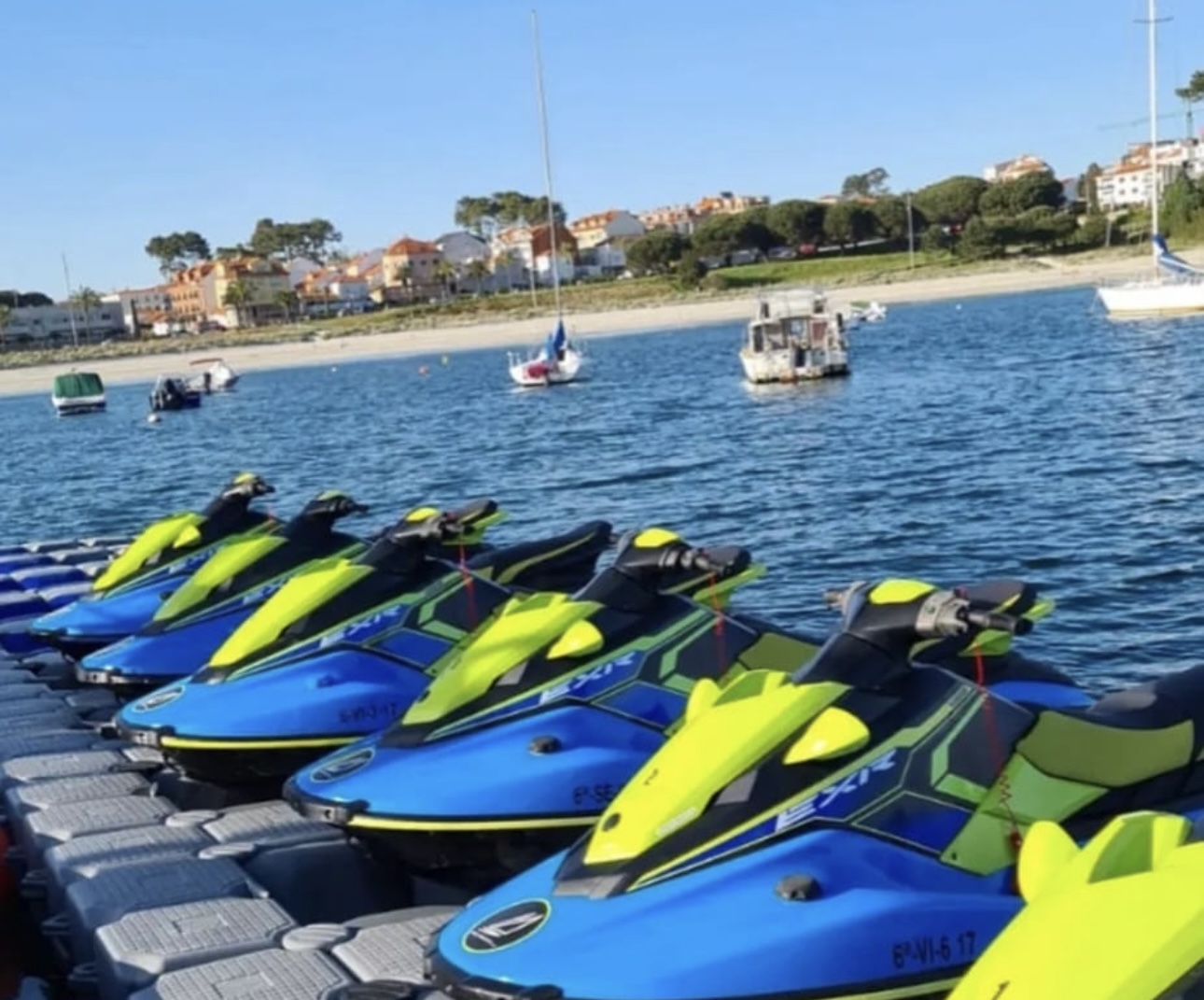 Alquiler de motos de agua sin titulación