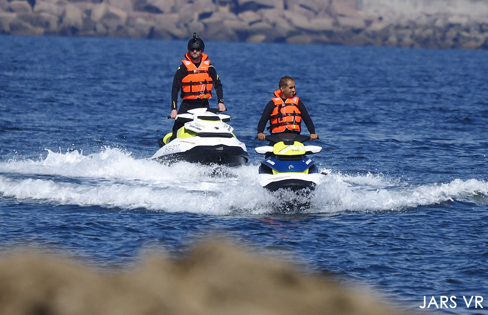 Alquiler y excursión en moto de agua por San Pedro del Pinatar, recorriendo Playa de Villananitos y Playa del Mojón